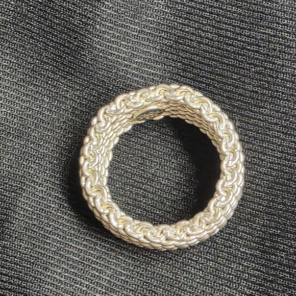 Silver Mesh Ring - Picture 6 of 8